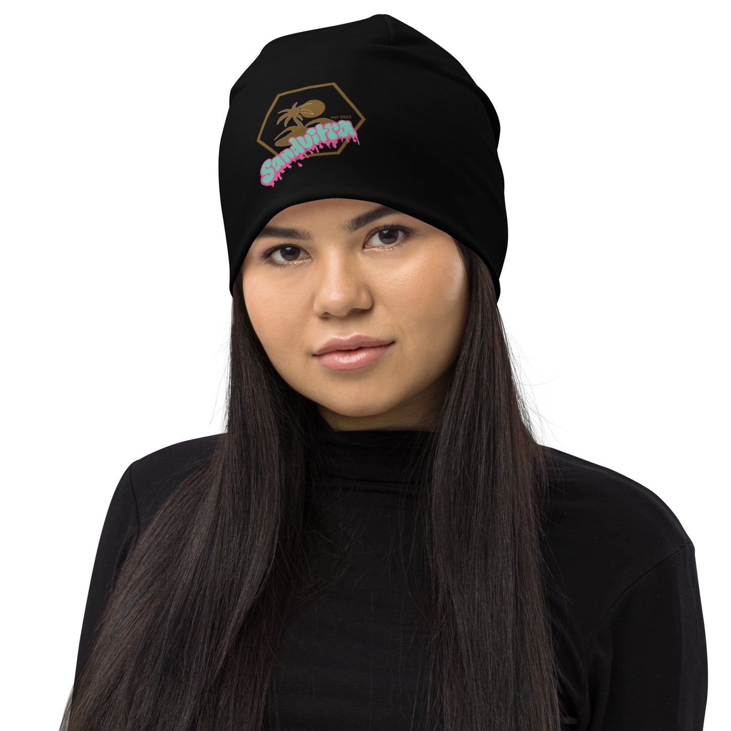 All-Over Print Beanie