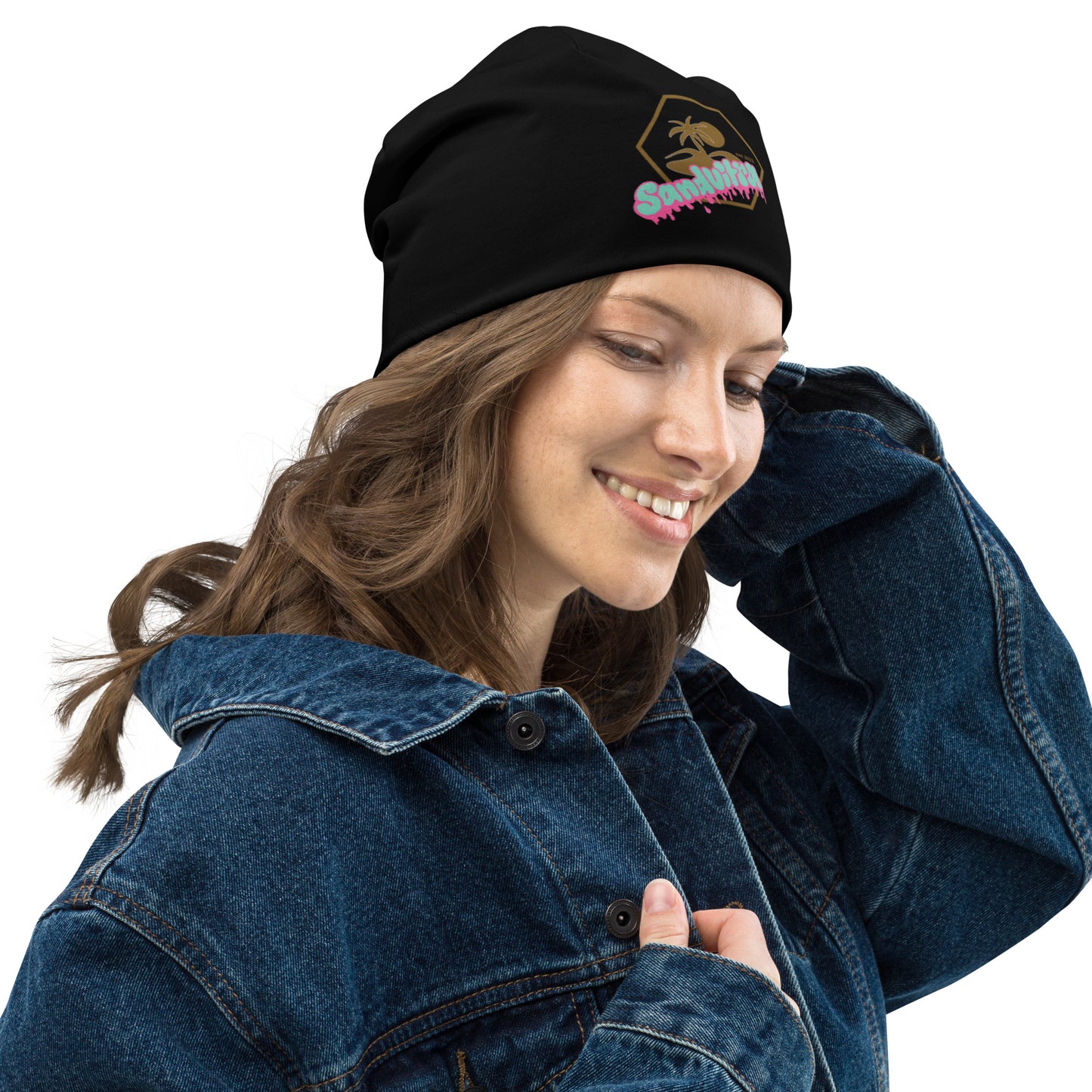 All-Over Print Beanie