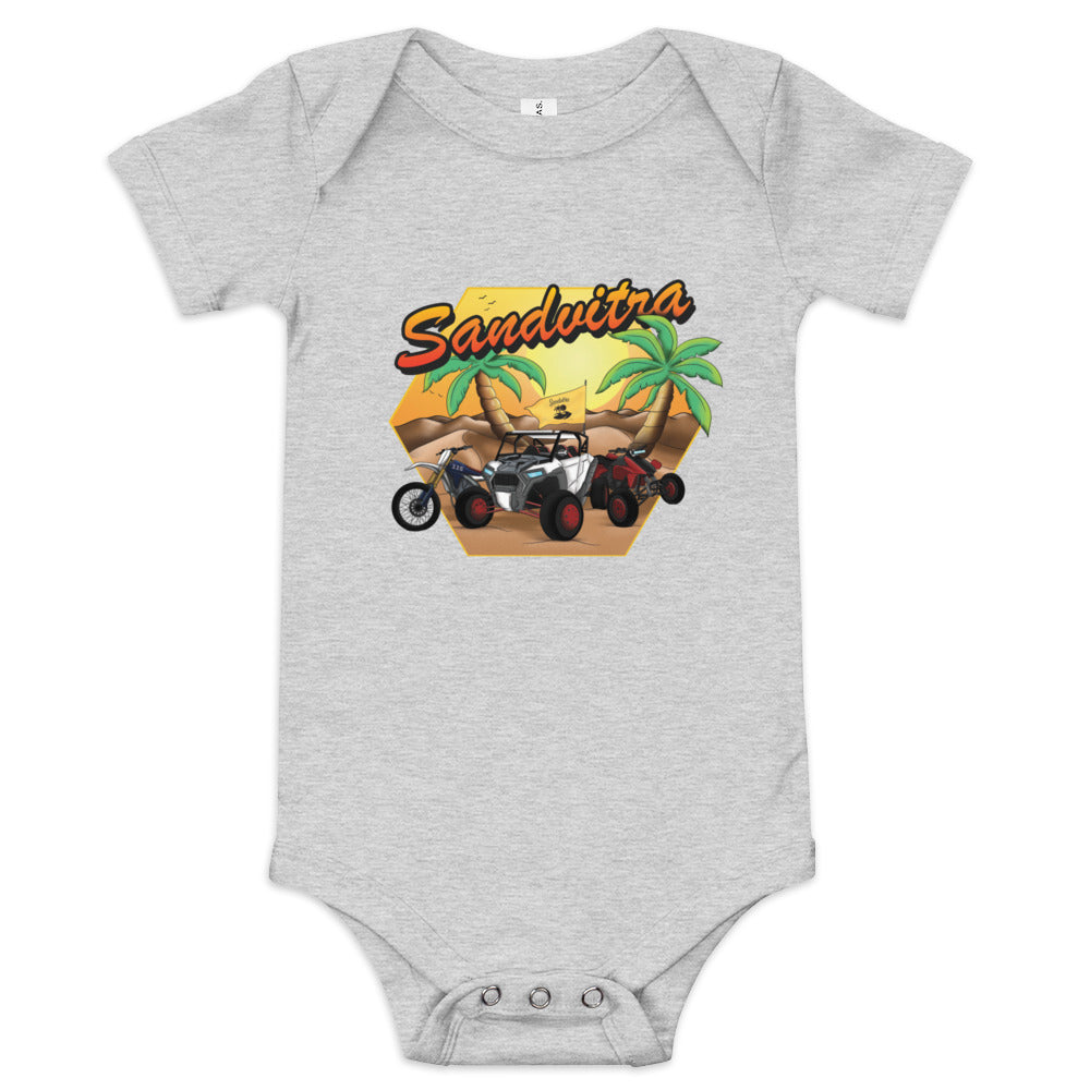 Baby short sleeve one piece