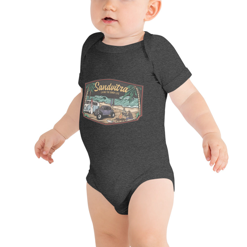 Baby short sleeve one piece