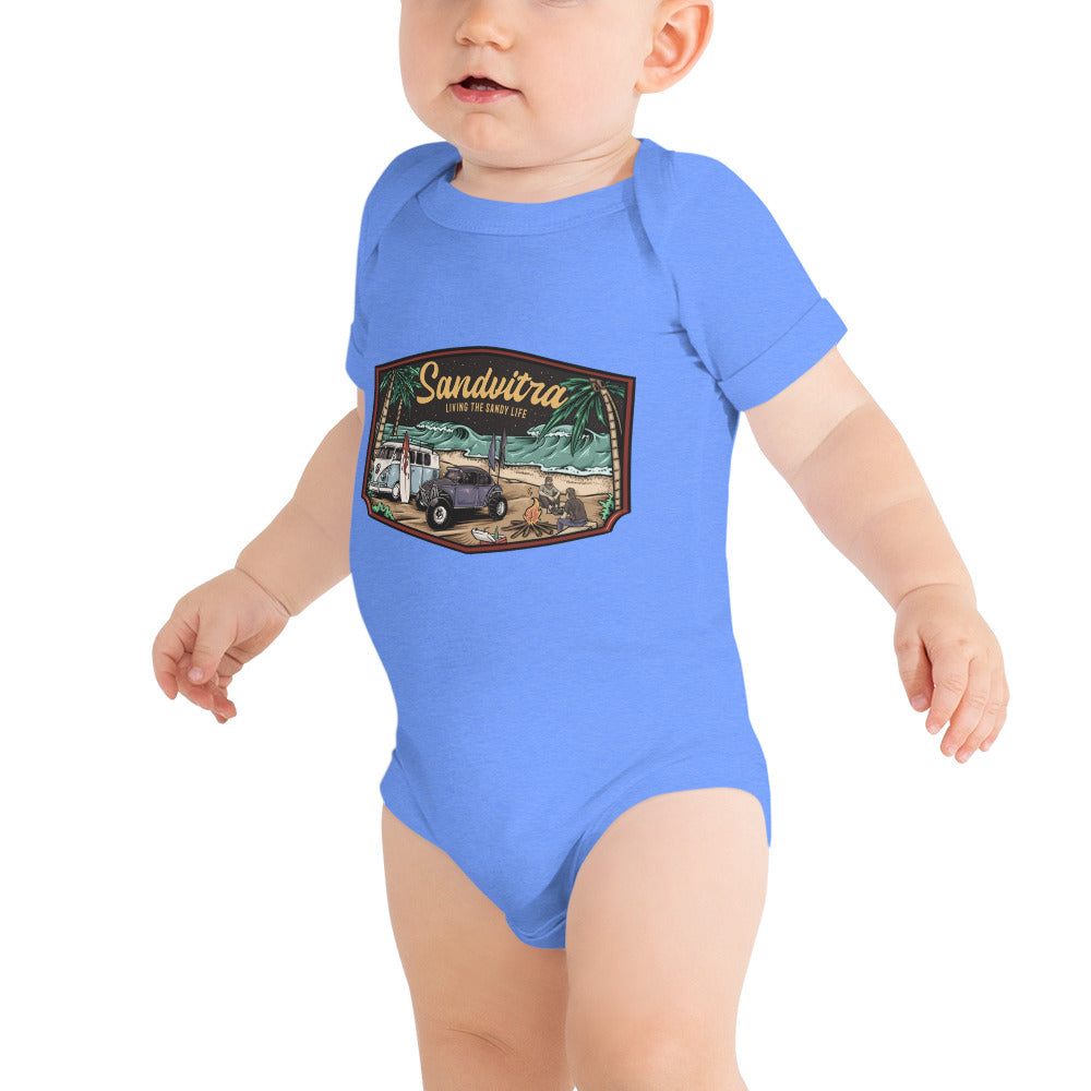 Baby short sleeve one piece