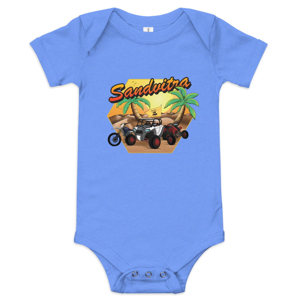 Baby short sleeve one piece