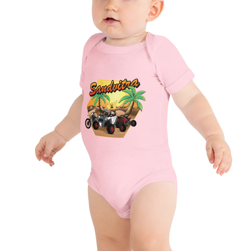 Baby short sleeve one piece