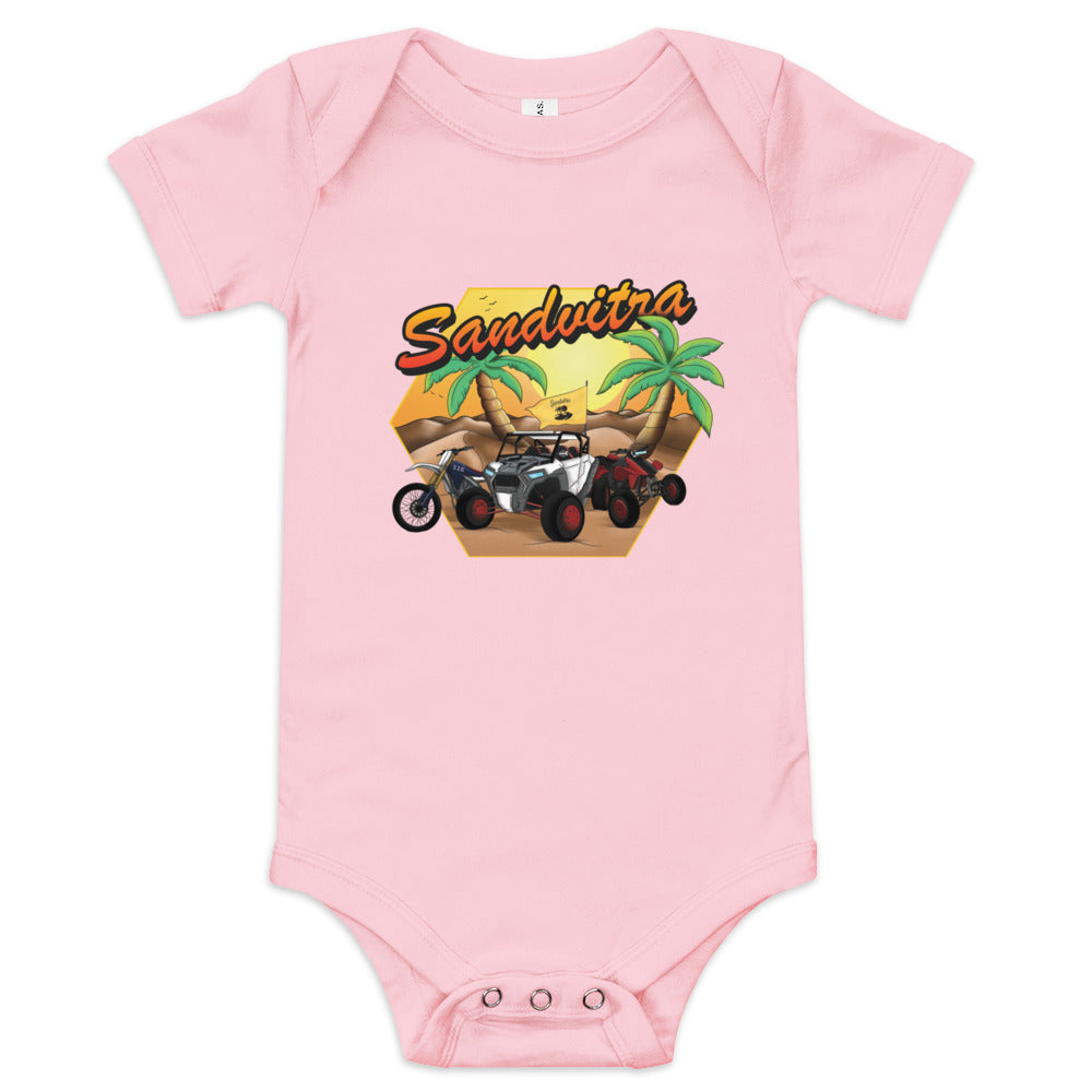 Baby short sleeve one piece