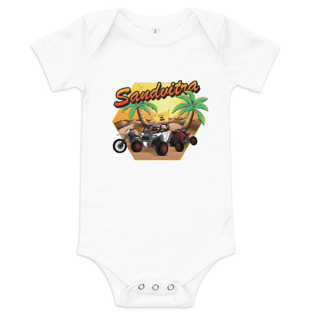 Baby short sleeve one piece