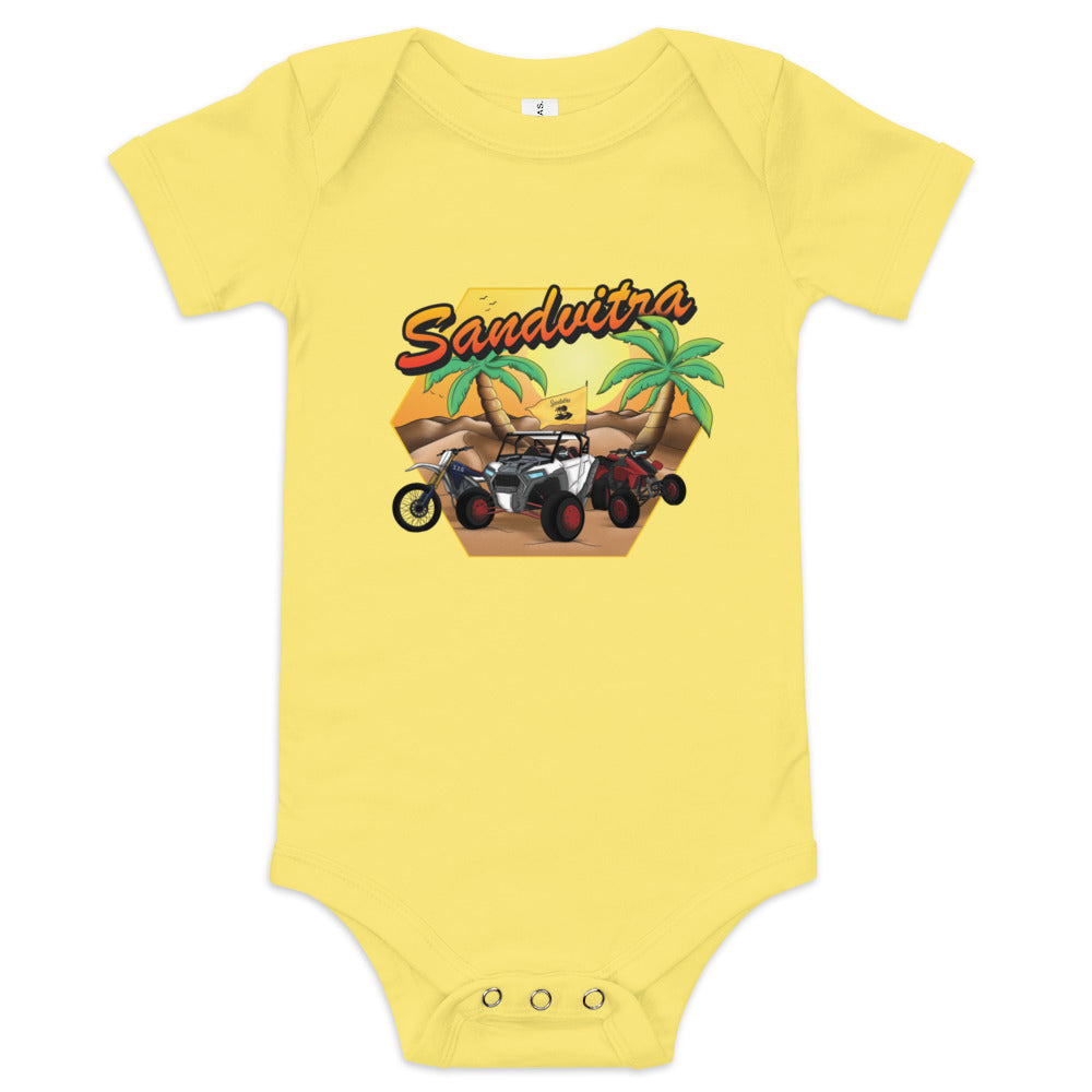 Baby short sleeve one piece