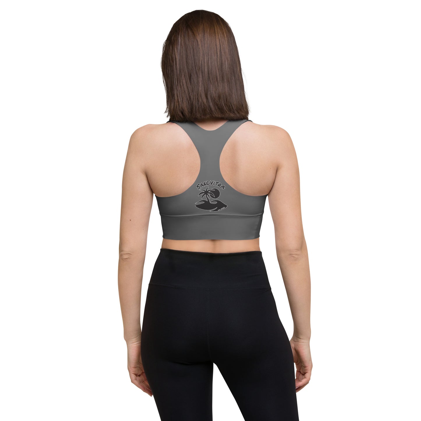 Longline sports bra