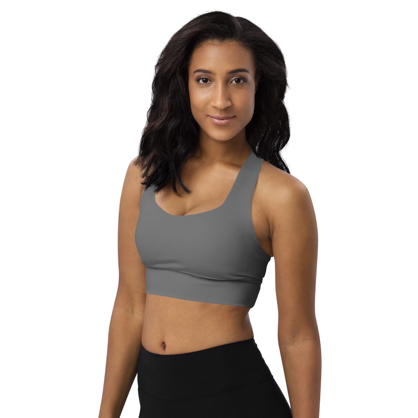 Longline sports bra