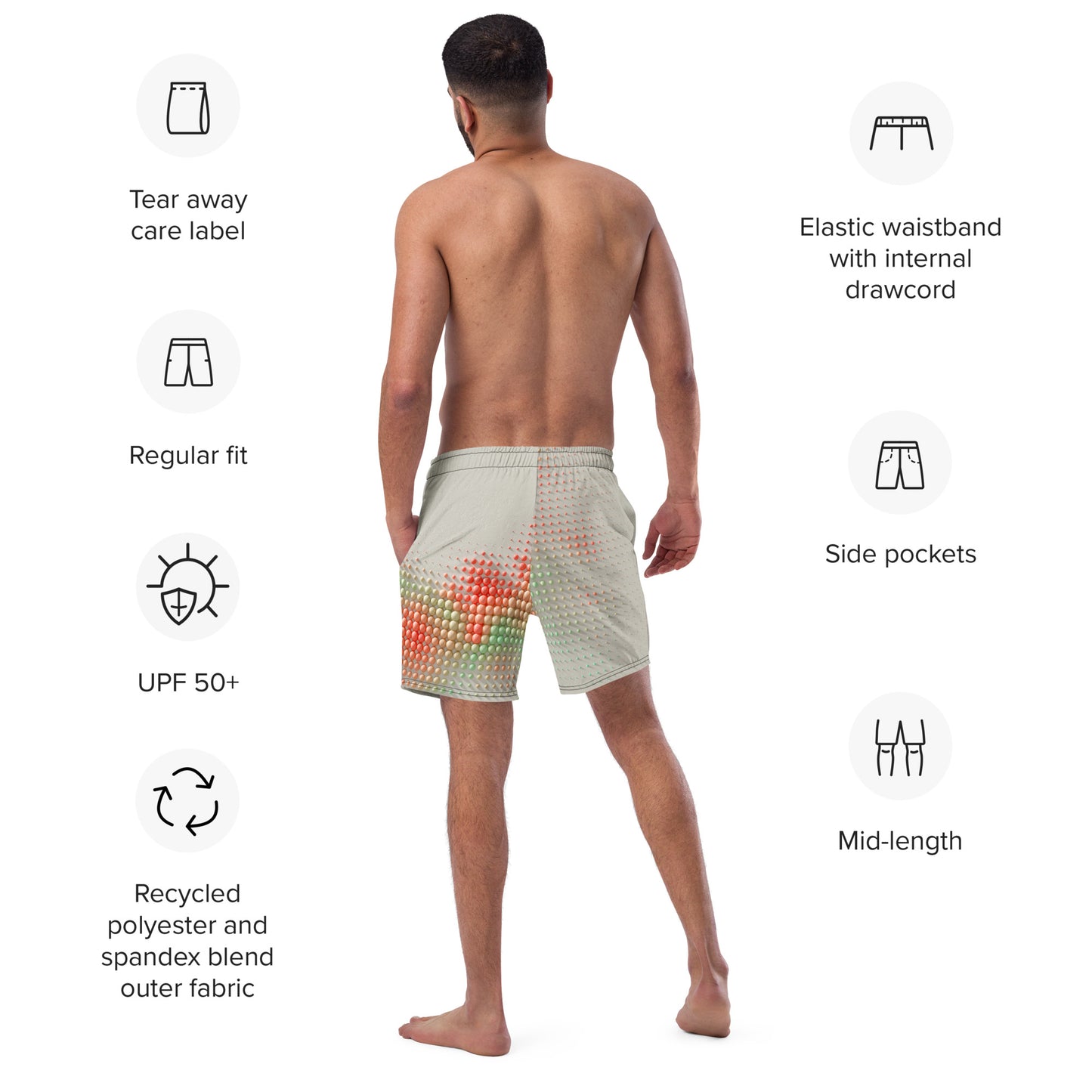 Men's swim trunks