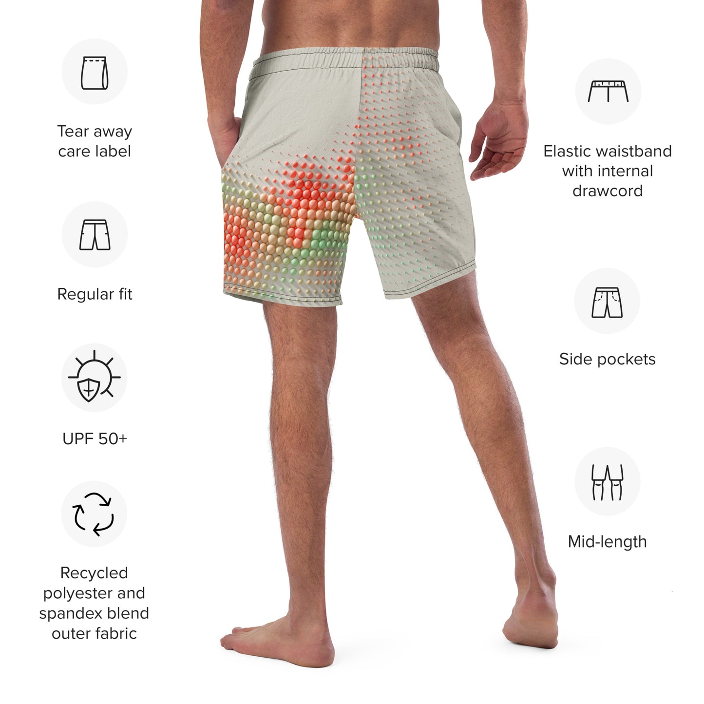 Men's swim trunks