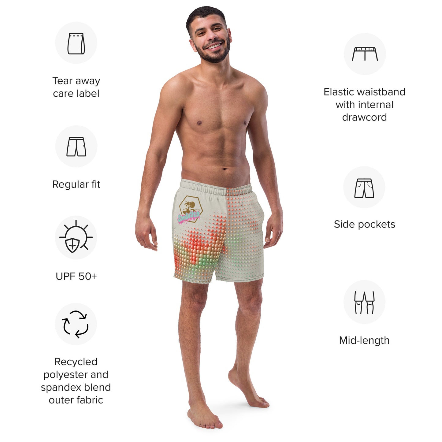 Men's swim trunks