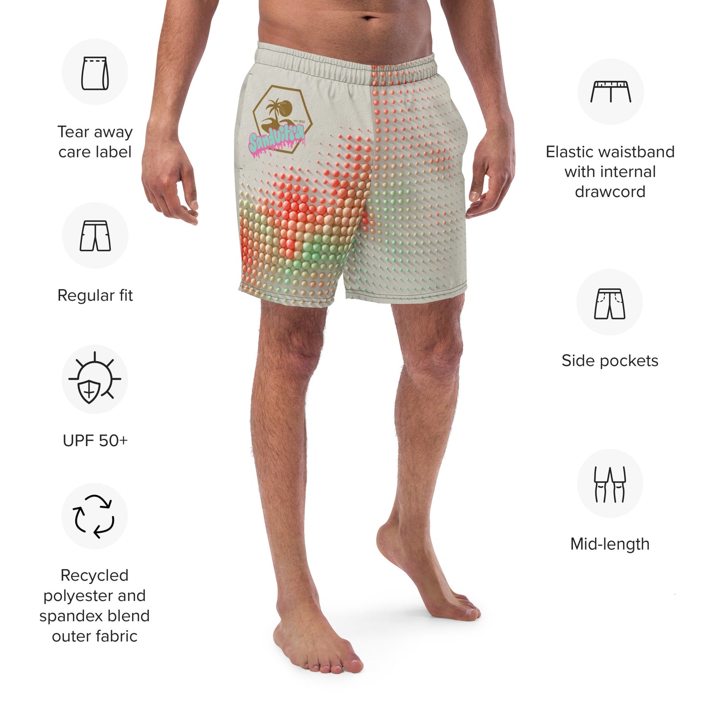 Men's swim trunks