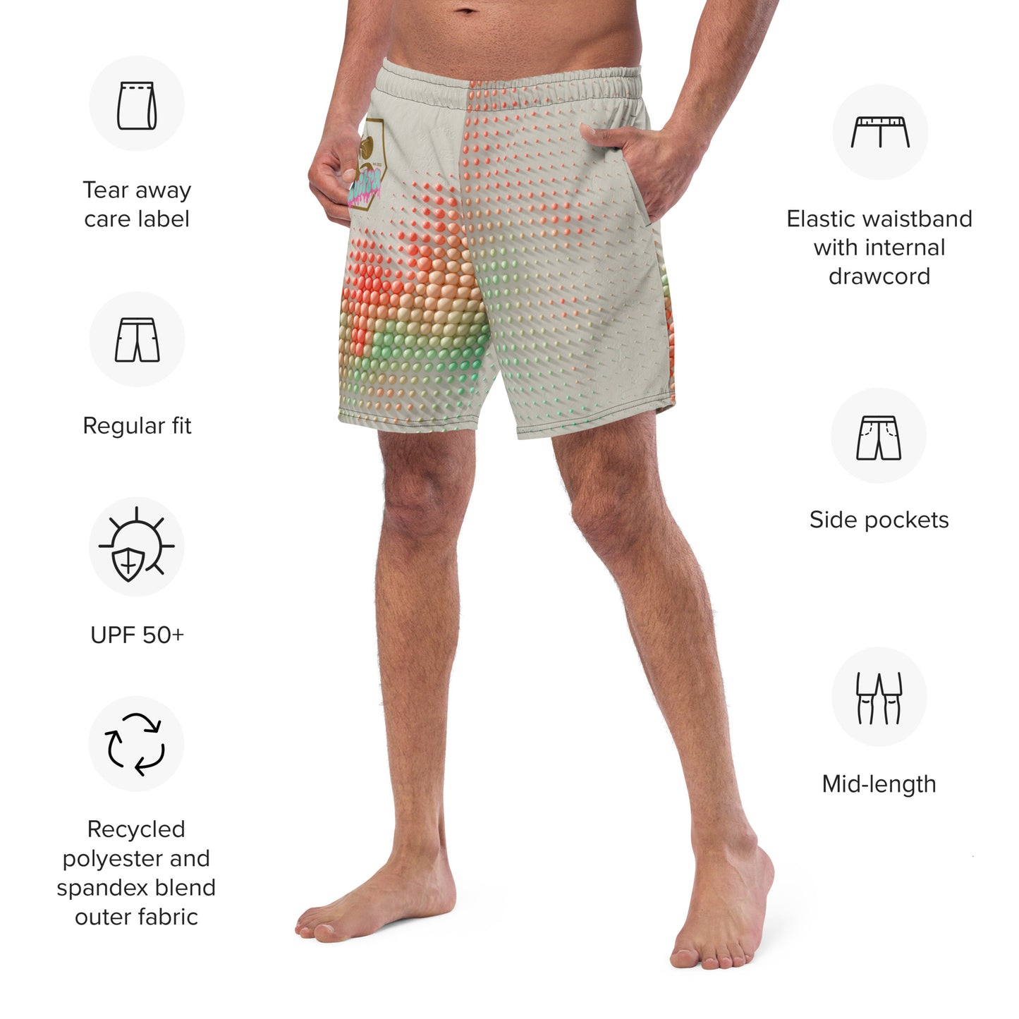 Men's swim trunks