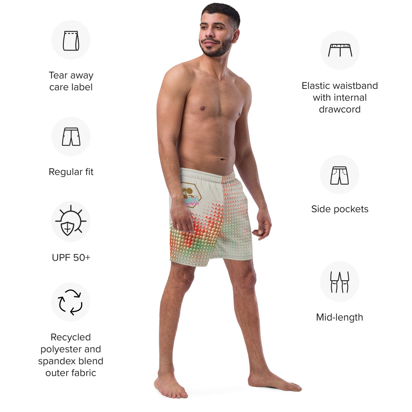 Men's swim trunks