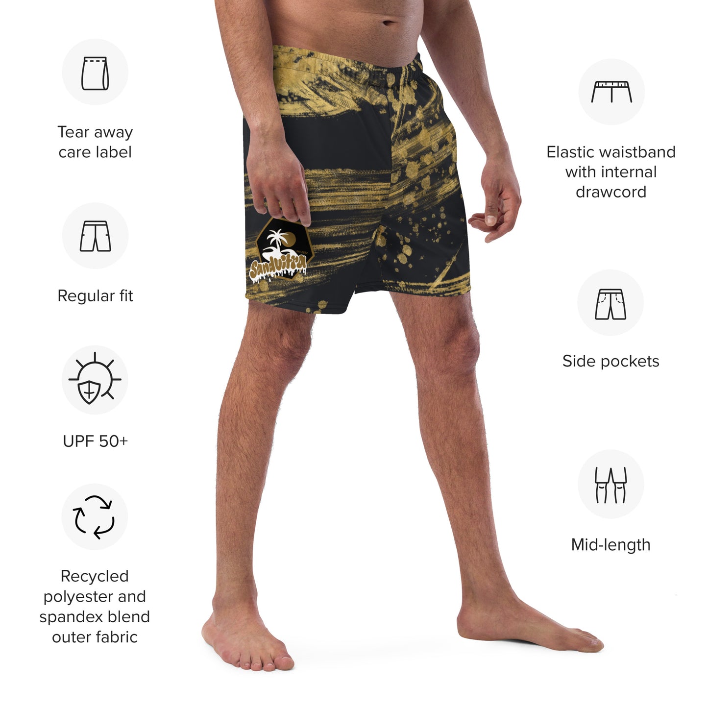 Men's swim trunks