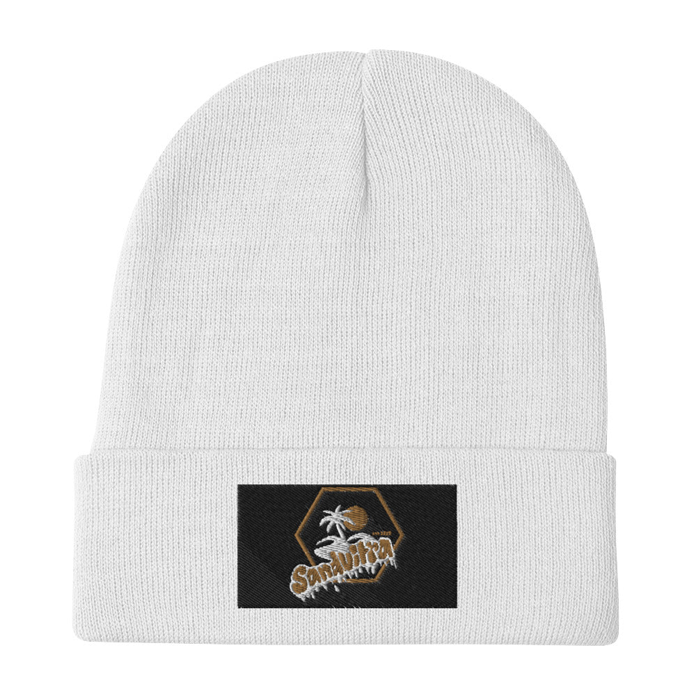 Embroidered Beanie